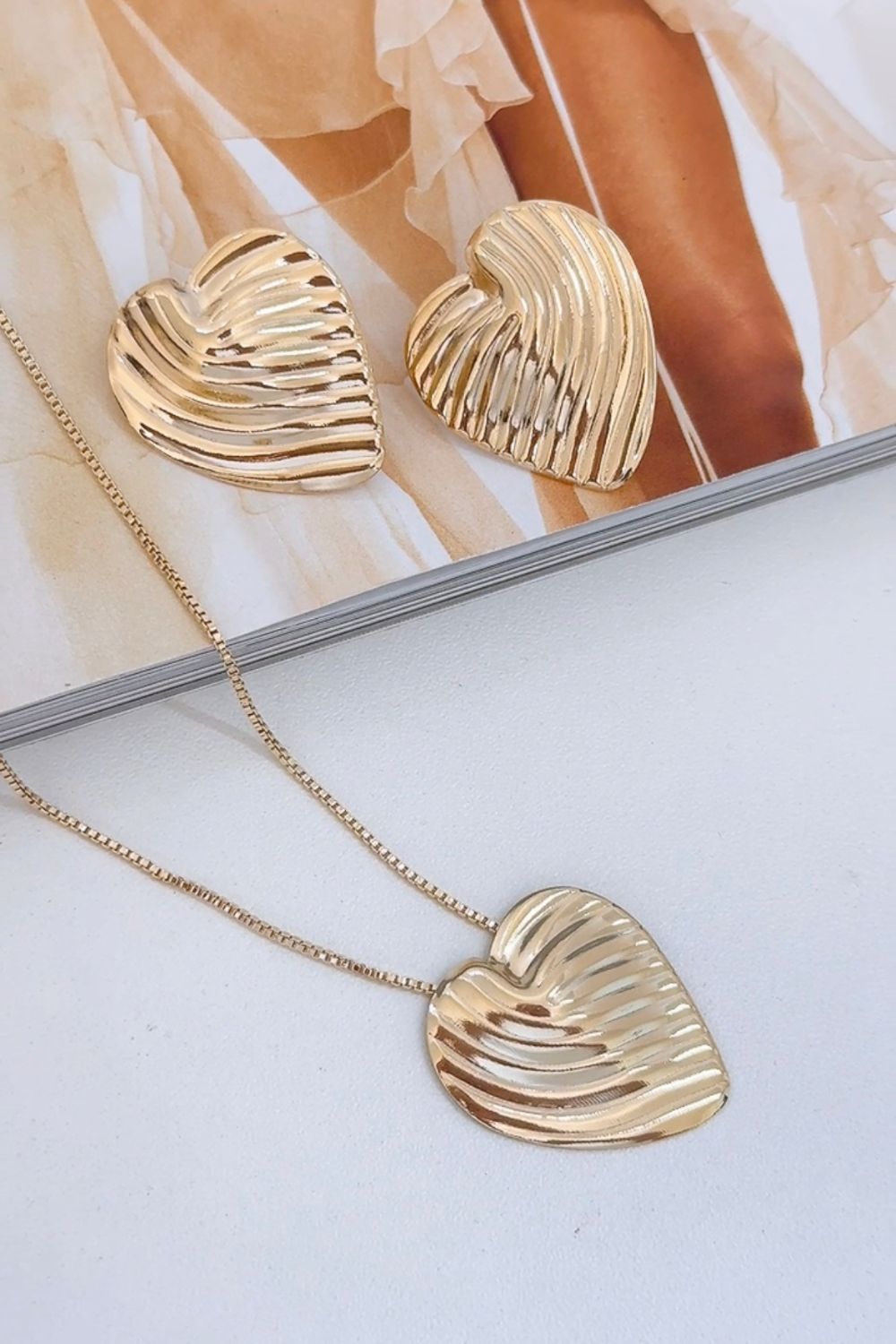 Pulseira Coração Brilhante